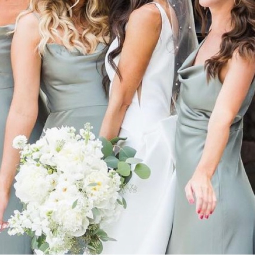 Jenny Yoo Sylvie Dress in Moss